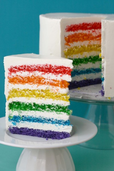 torta arcobaleno