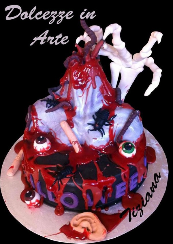 zombie cake torte horror