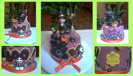 Fiocco di zucchero halloween