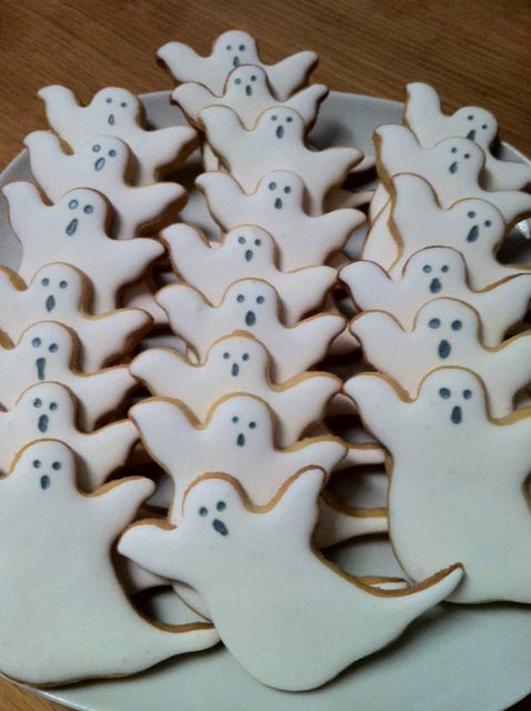Biscotti Halloween, fantasmini