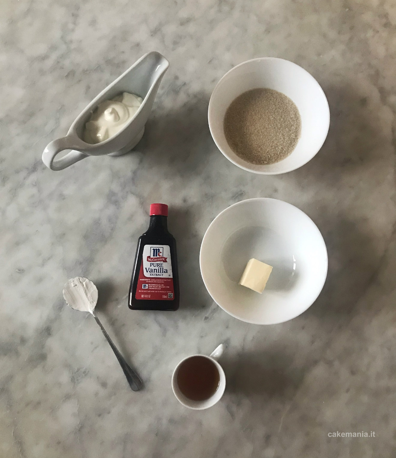 Ingredienti salsa di whisky