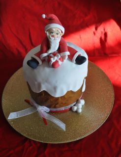 panettone decorato