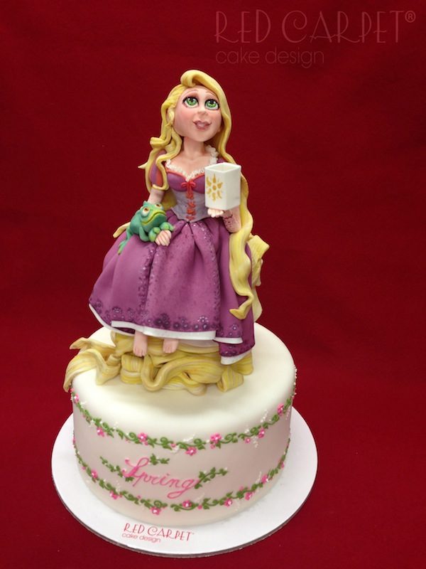 rapunzel topper 3D