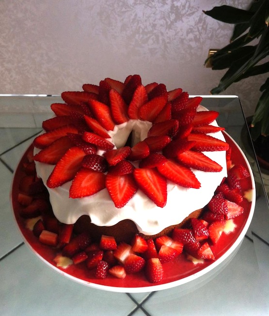 torte alle fragole panna