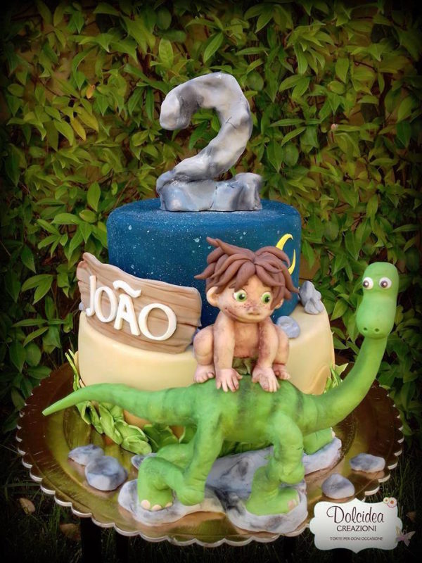 torta arlo dino cake