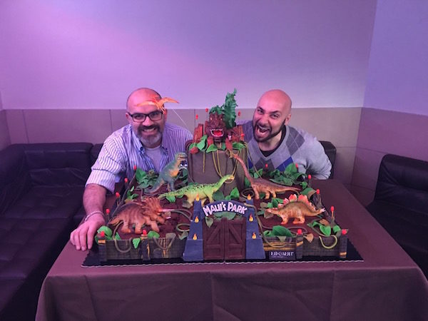 jurassic park cake