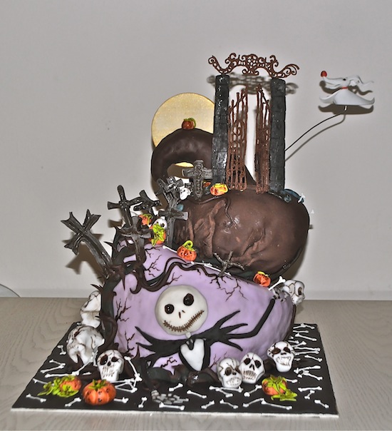 Torta Nightmare Before Christmas acke