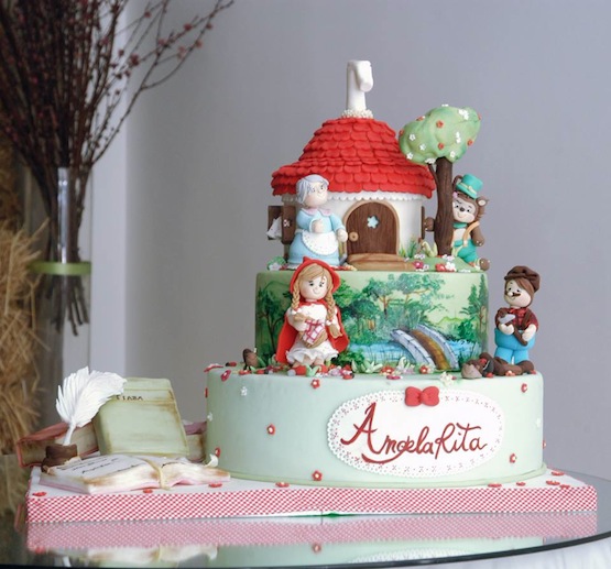 torta cappuccetto rosso
