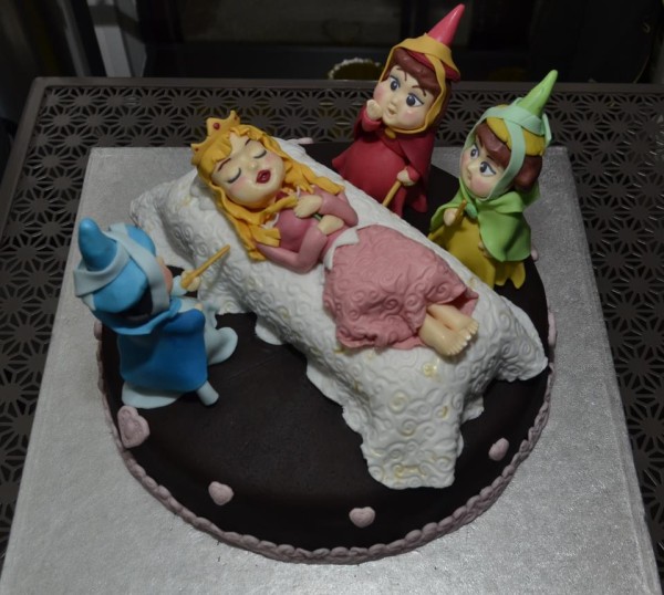 Torte di cake design La bella addormentata