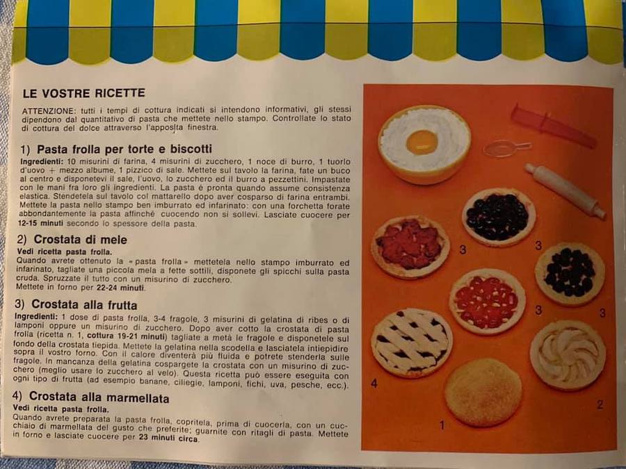 ricettario originale dolce forno habert