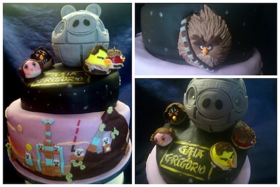 Angry Birds in Star Wars © Monica Serralunga
