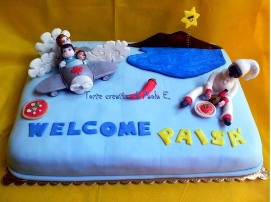 © Torte creative di Paola E. per i cugini americani