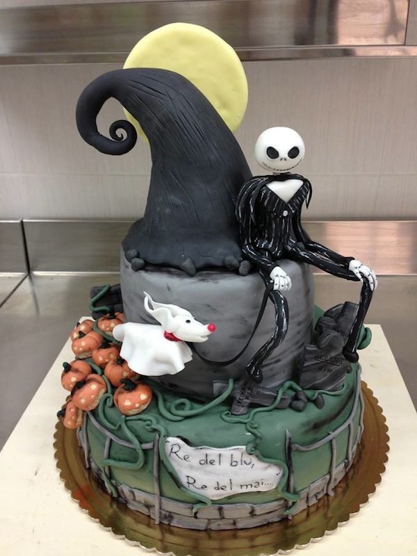 torta nightmare before christmas cake halloween