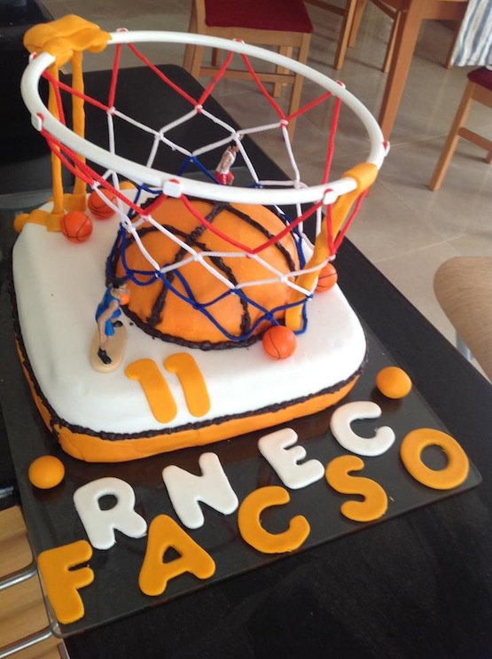 Torta pallacanestro
