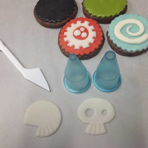 skylanders buiscuit decoration