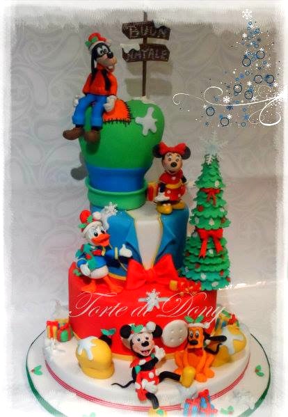 Natale Topolino Torte di Dony