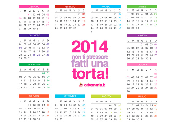 calendario_2014_cakemania3_non_ti_stressare