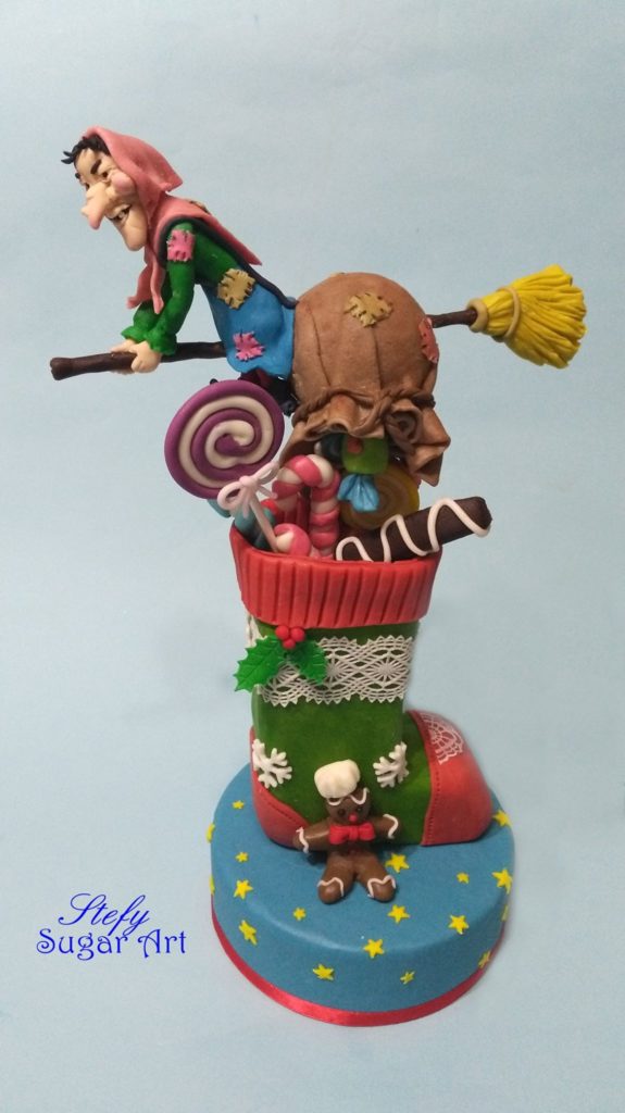 torta decorata befana