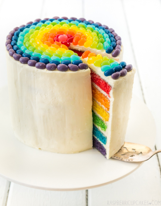 rainbow cake rasp