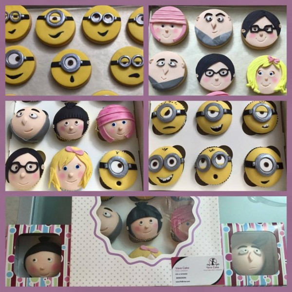 Minions cupcakes