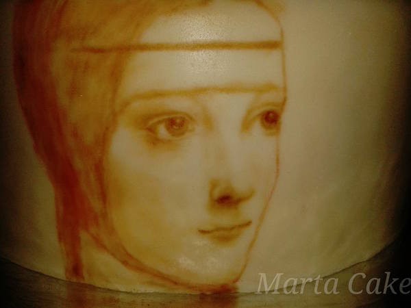 torta dama con ermellino