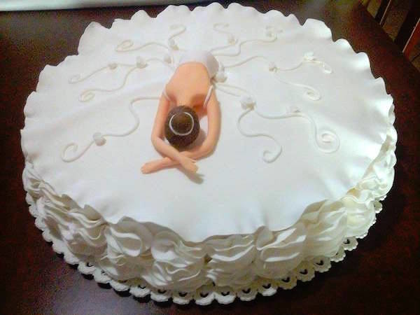 ballerina cake