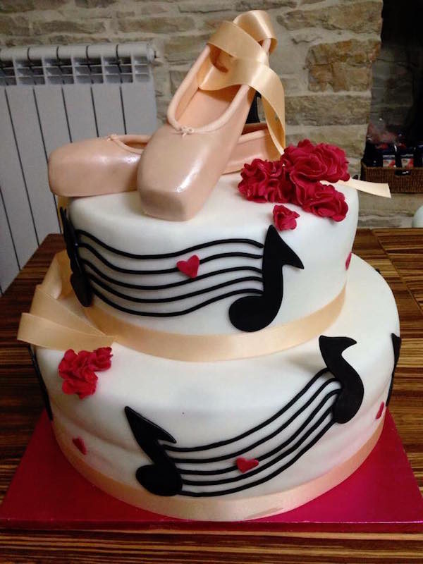 torta scarpette danza