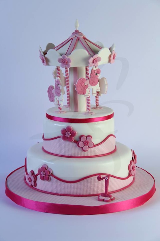 torta a forma di giostra
