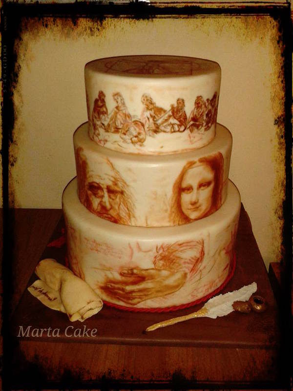 torta leonardo da vinci cake