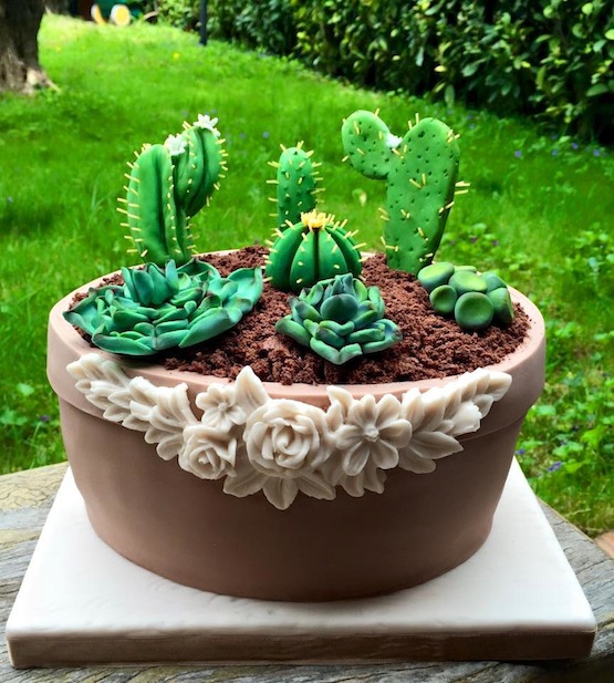 torta cactus cake