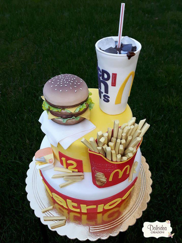 mc donalds cake