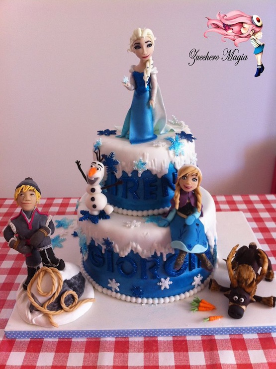 Torte Frozen: dolci e biscotti con Elsa, Anna, Olaf