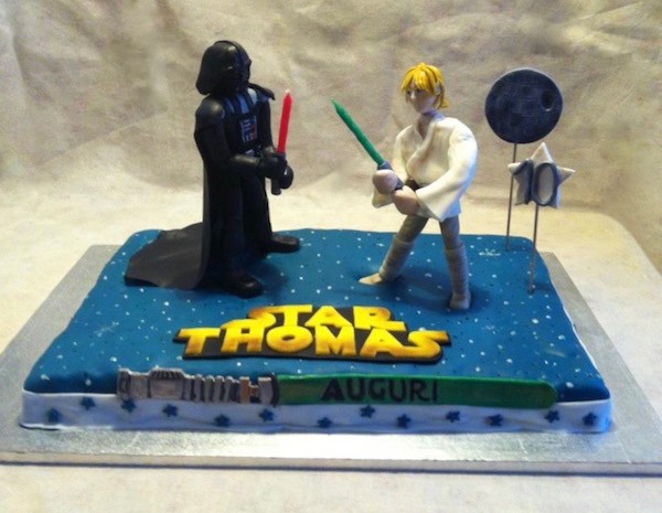 torta duello star wars