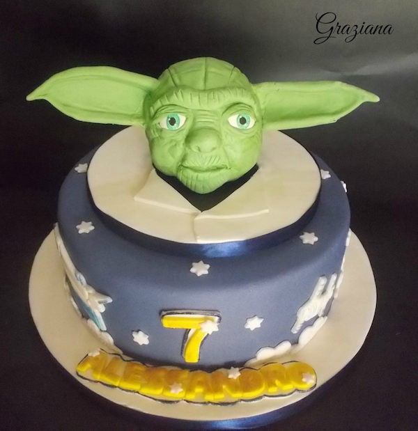 torta yoda cake