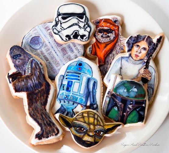 Star wars cookies biscotti guerre stellari