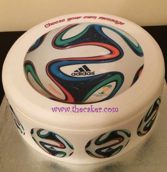 brazuca cake for 2014 brazil world
