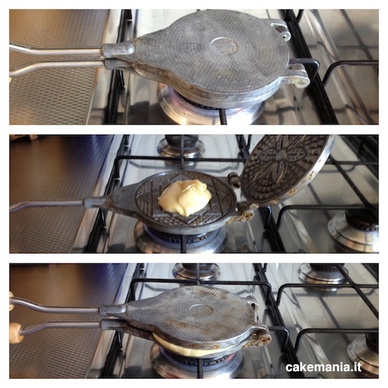 Come si cuoce una cialda per gelato in casa