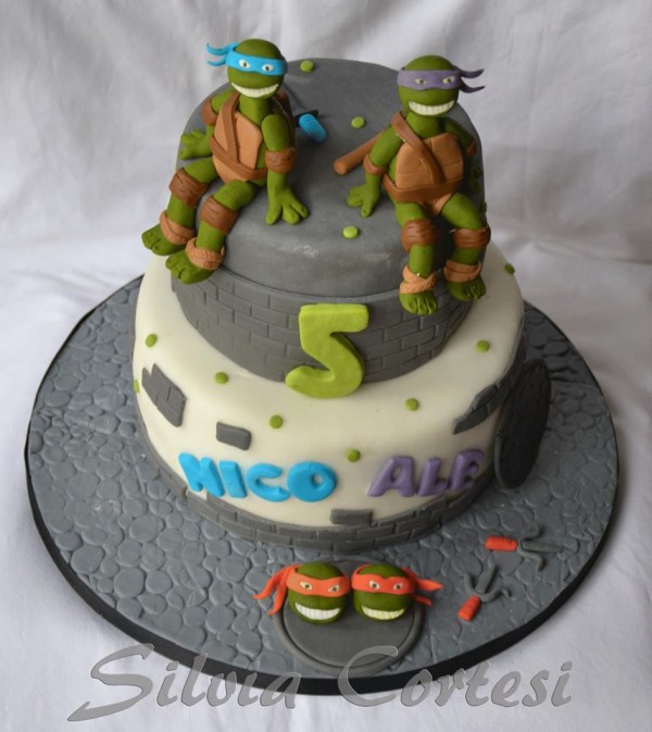 torta tartaruga ninja