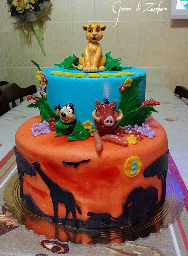 lion king cake