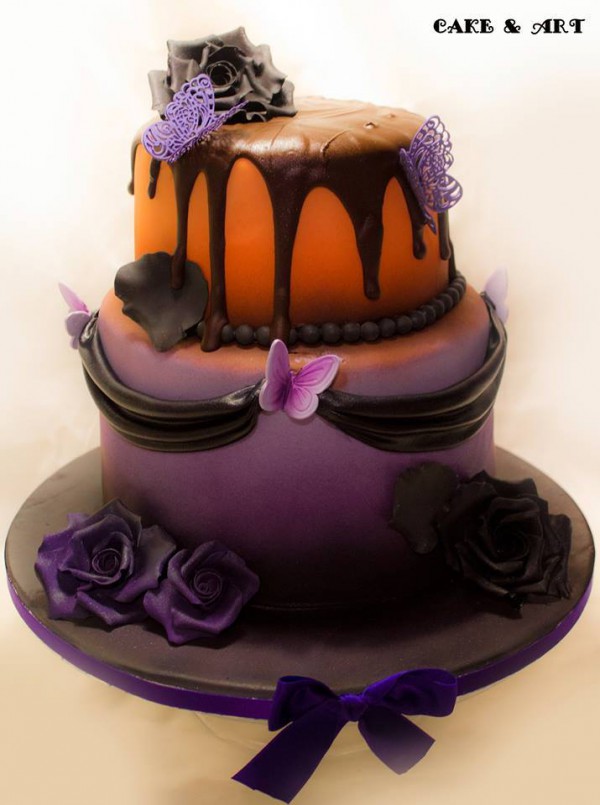 wedding cake halloween
