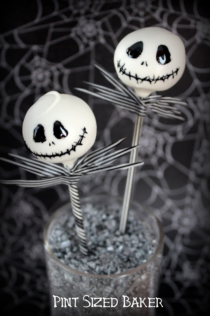 cake pop halloween jack scheletron