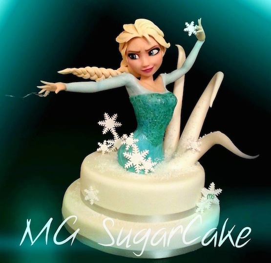 torte con le principesse Disney frozen
