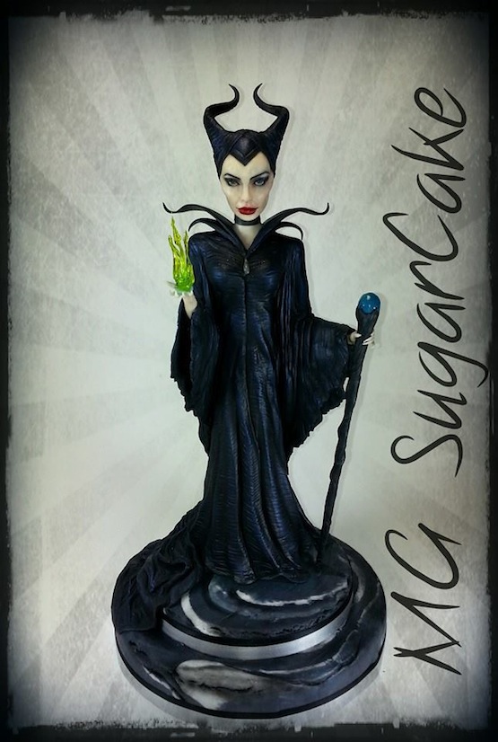 torta maleficent cake