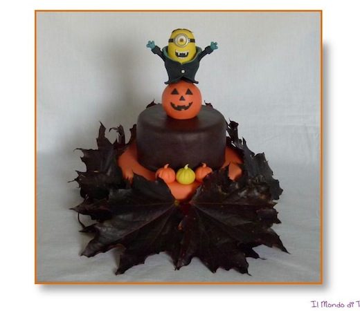 torta minion halloween