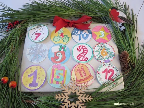 Il calendario dell'avvento nella teglia dei muffin 2