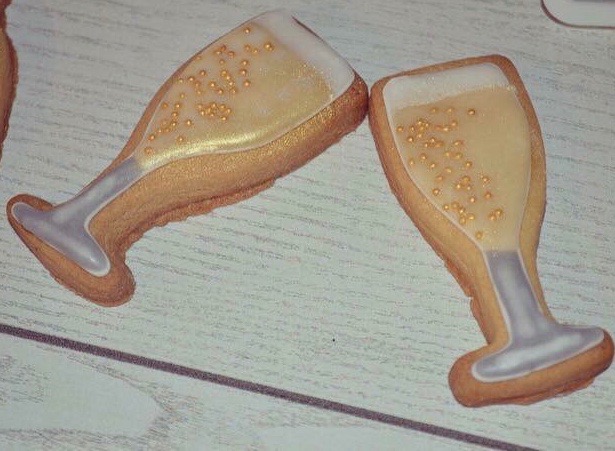 biscotti a forma di bicchiere