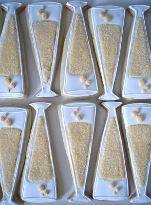 biscotti champagne flute cookies