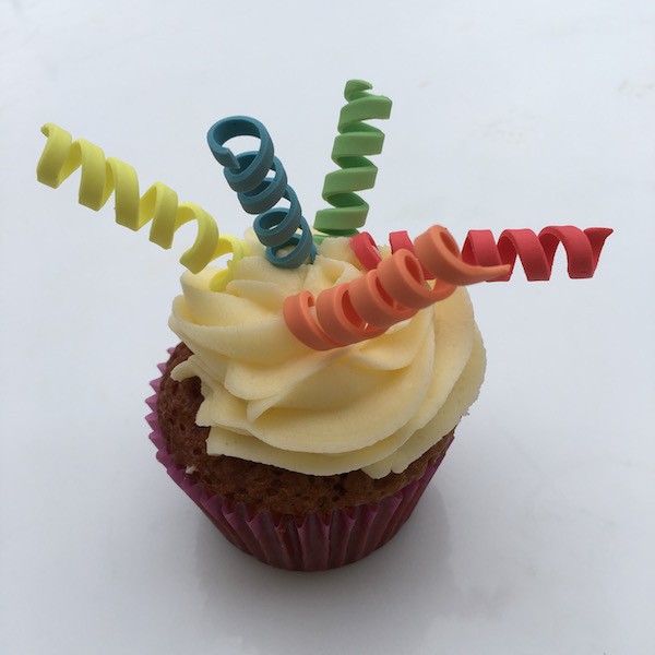 cupcake stelle filanti carnevale