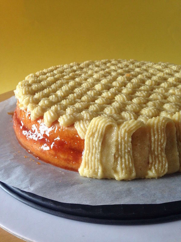 come si fa intreccio su torta