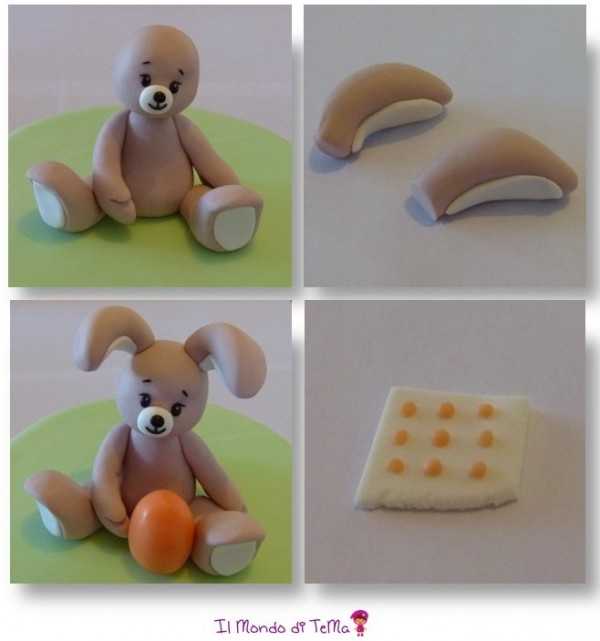 sugar fondant rabbit